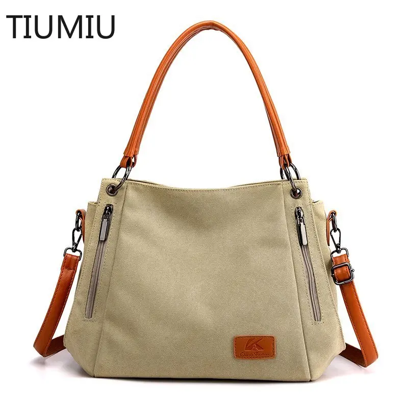 

Luxury Designer Handbags for Women 2021 New Canvas Fashion Shoulder Crossbody Bags Female Messenger Bag Purses And Handbags Sac