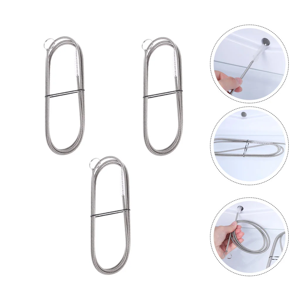

Drain Clog Cleaning Pipe Remover Refrigerator Cleaner Tool Sink Fridge Auger Kit Tube Dredger Dredging Snake Toolsflexible