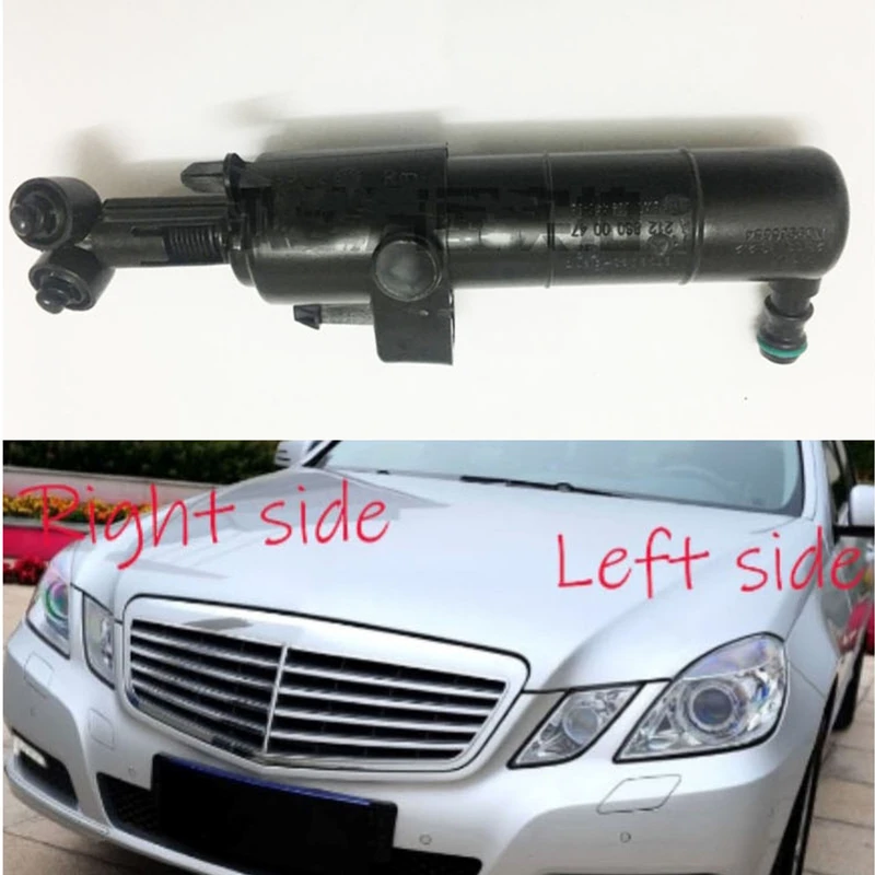 For Mercedes-Benz E CLASS W212 2009 2010 2011 2012 Headlight Washer Nozzle Clean Head Light Headlamp Cleaner Nozzle