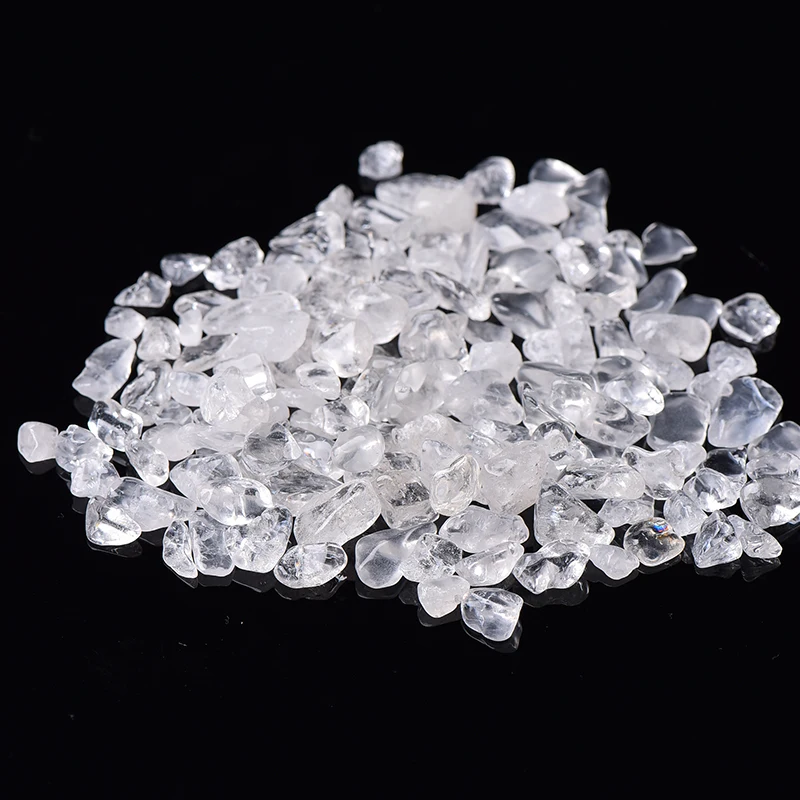 

Natural Clear Quartz Gravel Amethyst Rose Spiritual Decor Polished Bulk Crystals Reiki Healing