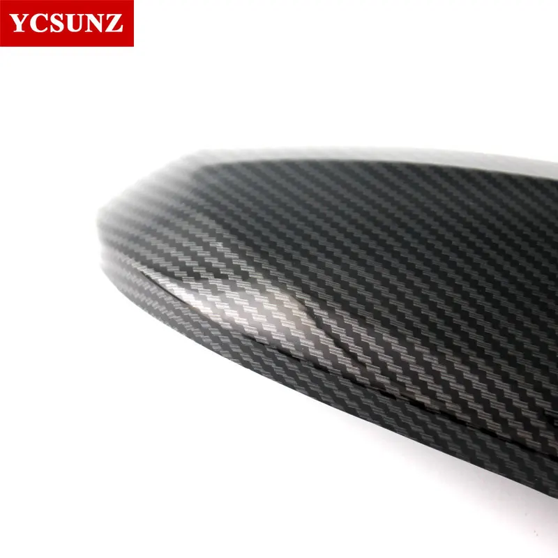 Фото Новая крышка для зеркала из углеродного волокна для Toyota Hilux Revo Rocco Innova Fortuner Rav4 2016-2019 2020 2021 4x4 4x2 автомобильные аксессуары №4