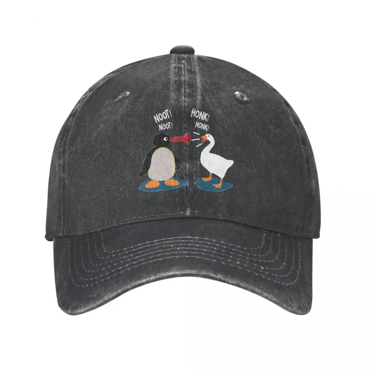 Бейсболка Noot Honk винтажная Потертая джинсовая потертая Кепка Pingu Pinga в форме