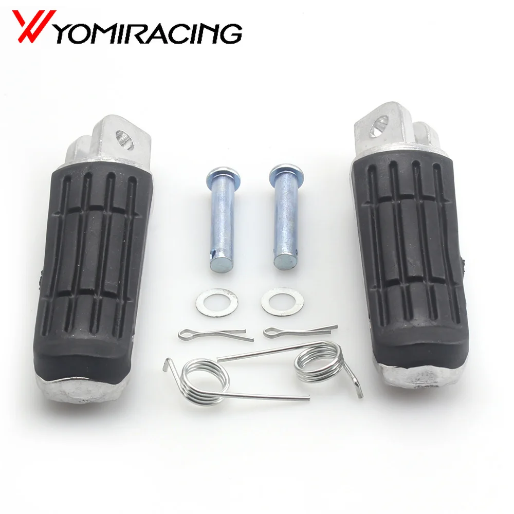 

For YAMAHA FJR 1300 FZ1 FZ400 FZ6R XJR400 YZF 1000 R1 YZFR1 xjr1200 xjr1300 TDM 900 motorcycle Front Footrest Foot Pegs Pedals