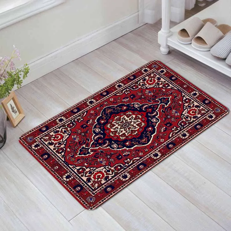European style atmosphere decoration corridor floor mat door home bedroom large carpet |