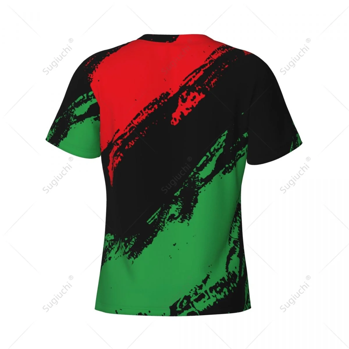 Пользовательское название яркий цвет Мужская облегающая Спортивная футболка