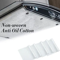 non woven cooker kitchen anti grease tool range hood accessories cotton filter oil absorbing stickers oil filter paper