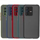 Матовый ПК чехол для Vivo V23 чехол Vivo V15 V17 V20 V21 V21E V23 Pro 5G чехол s противоударный ТПУ чехол для телефона Vivo V23
