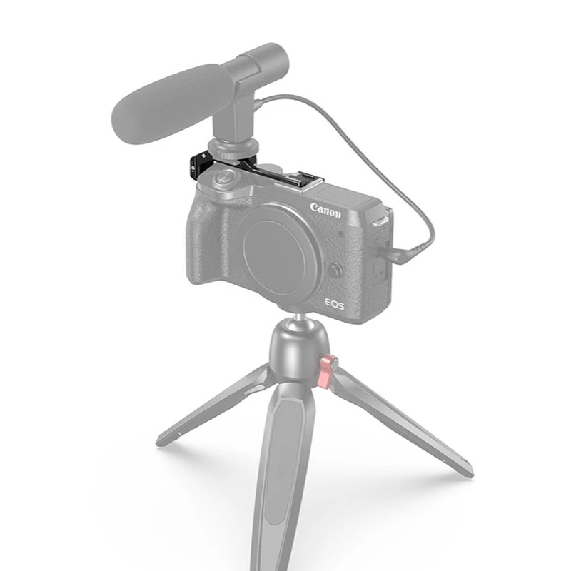 

SmallRig for Canon EOS M6 Mark II Vlogging Cold Shoe Relocation PlateBUC2627