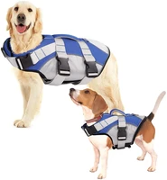 pet life jackets summer dog float coat reflective strips rescue handle adjustable ripstop pet life vest