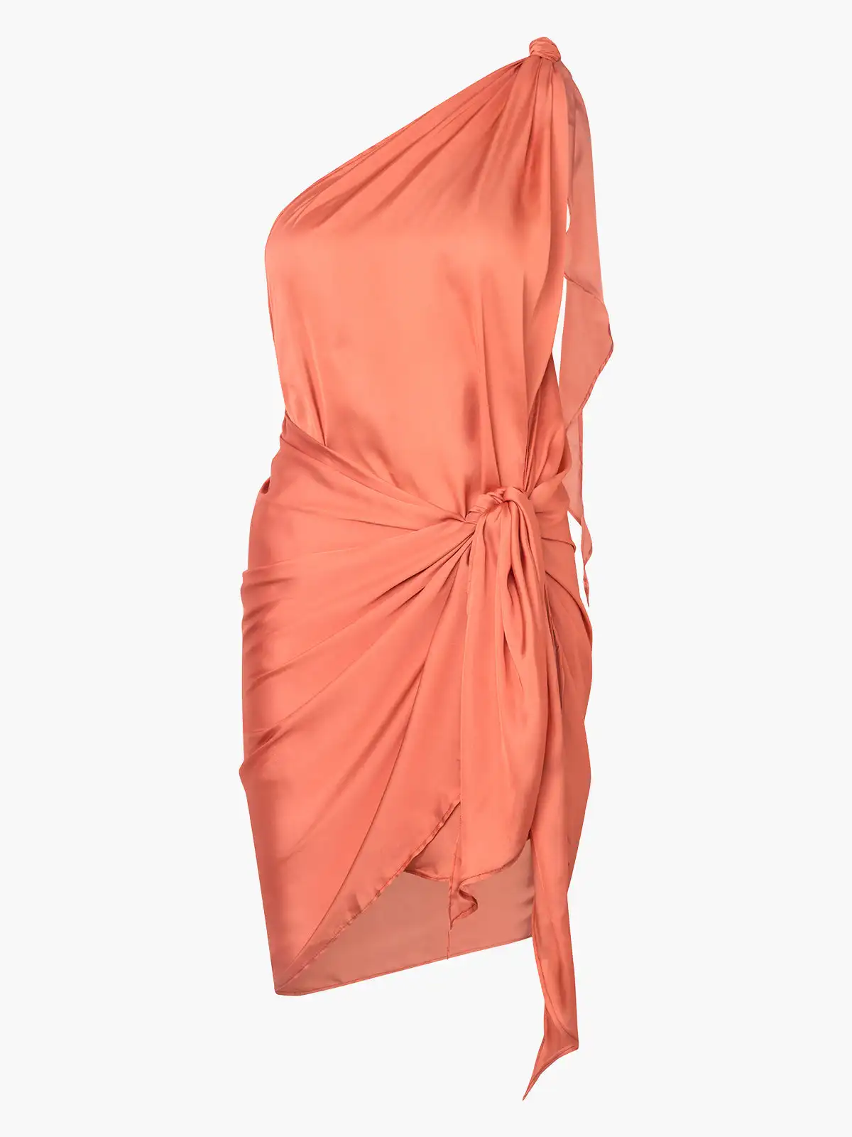 

Orange Diagonal Collar Swimwear 2023 Bikini Lace-up New Bathing One Piece Suit Swimsuit for Women Beachwear Swimming Suit