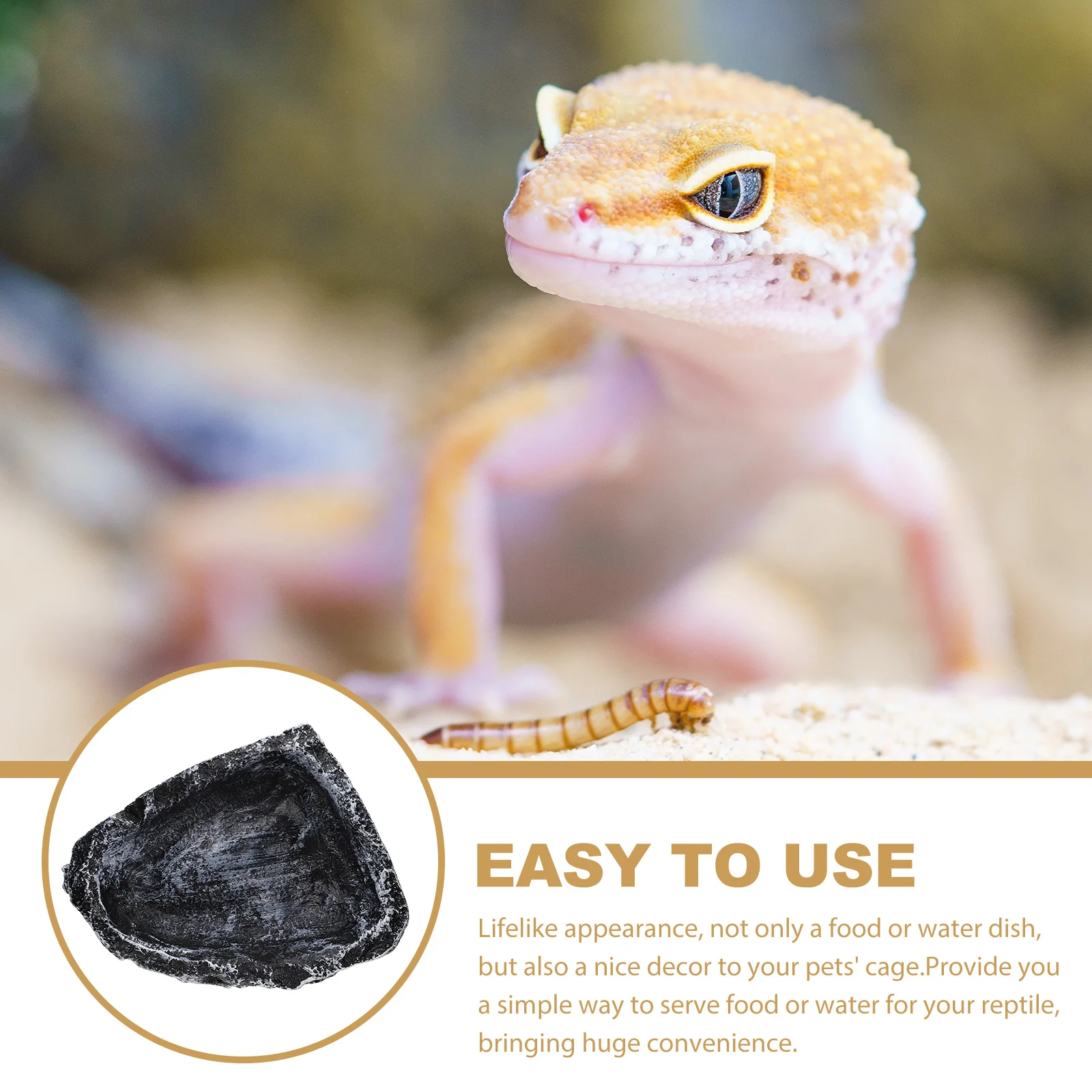 Бассейн для воды рептилий террариум ландшафтный дизайн контейнер еды животных