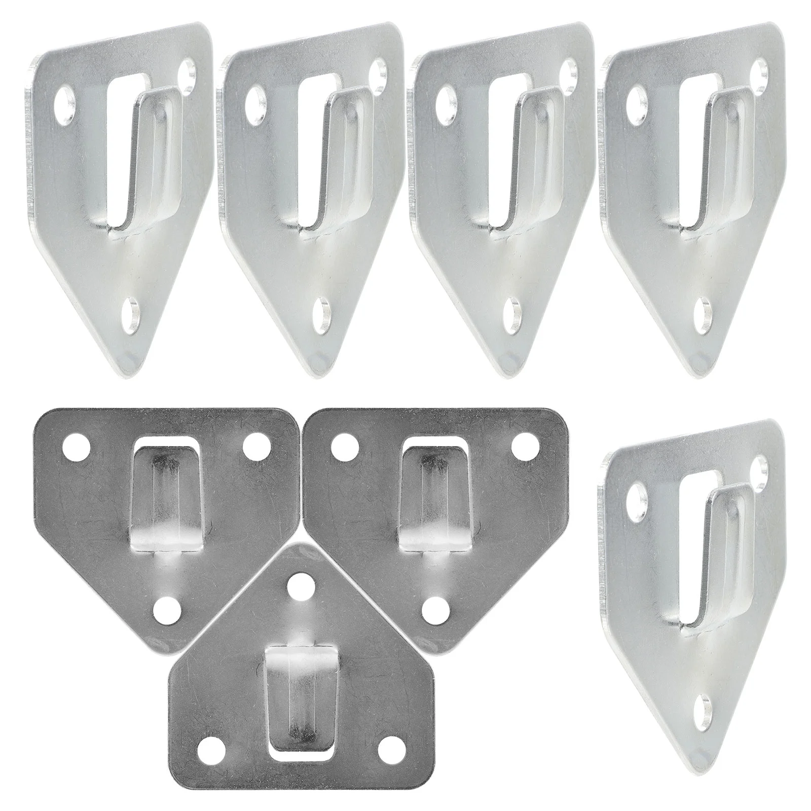 

8 Pcs Wall Mount Fire Extinguisher Bracket Holder Hanging Piece Hook Iron Mounting