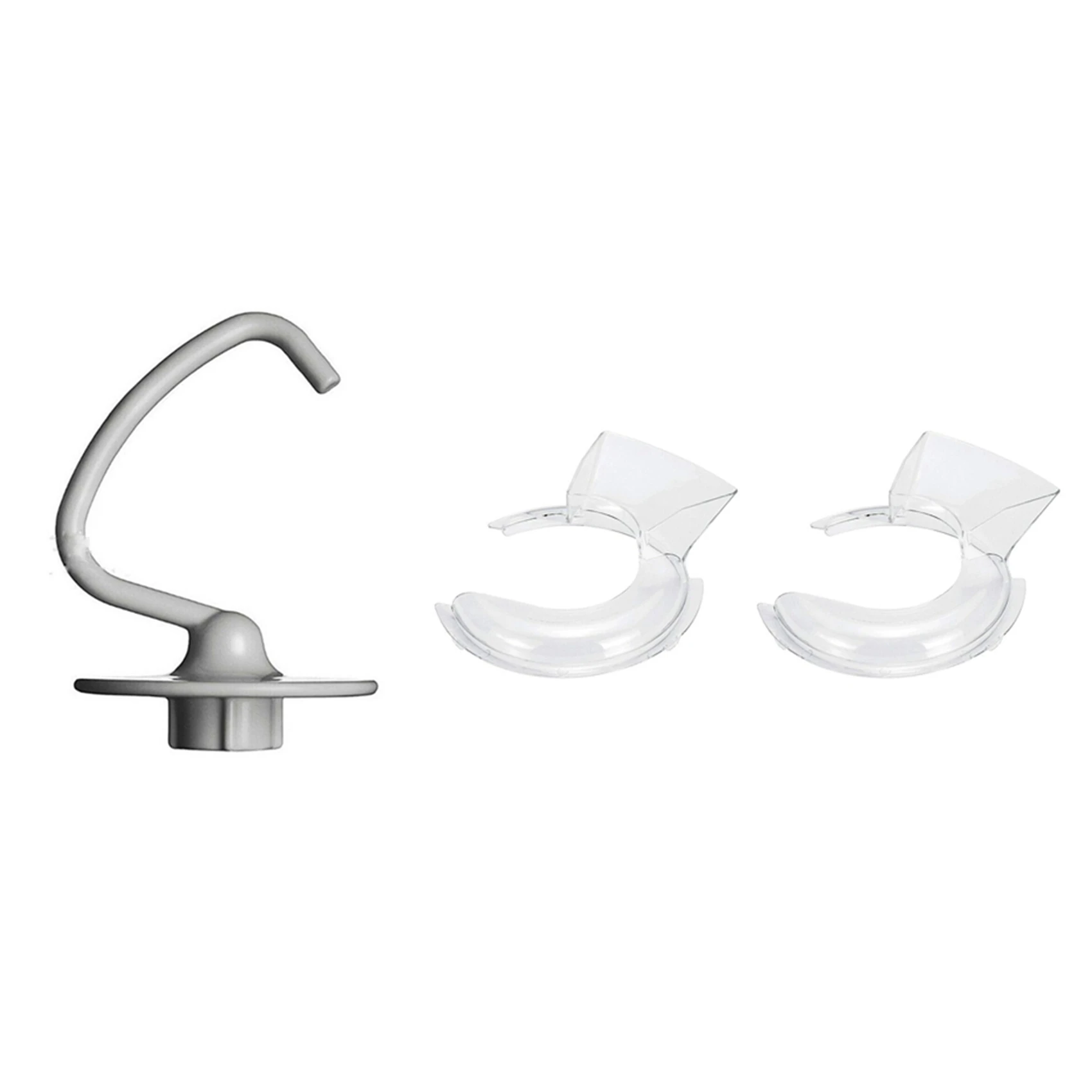 

1 Набор крючков для теста и гибких кромок, запчасти для миксера с подставкой и 2 шт. 4,5-5Qt, щит для розлива чаши, детали с наклонной головкой