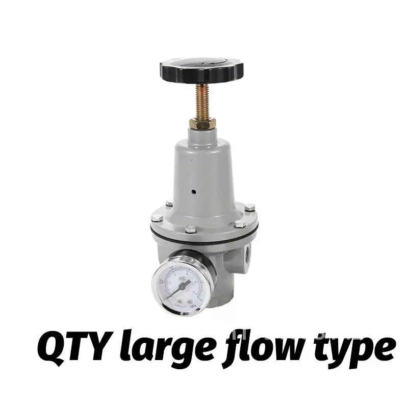 Пневматический регулятор воздуха высокого давления QTYH 0–40 бар с манометром 1/4 3/8