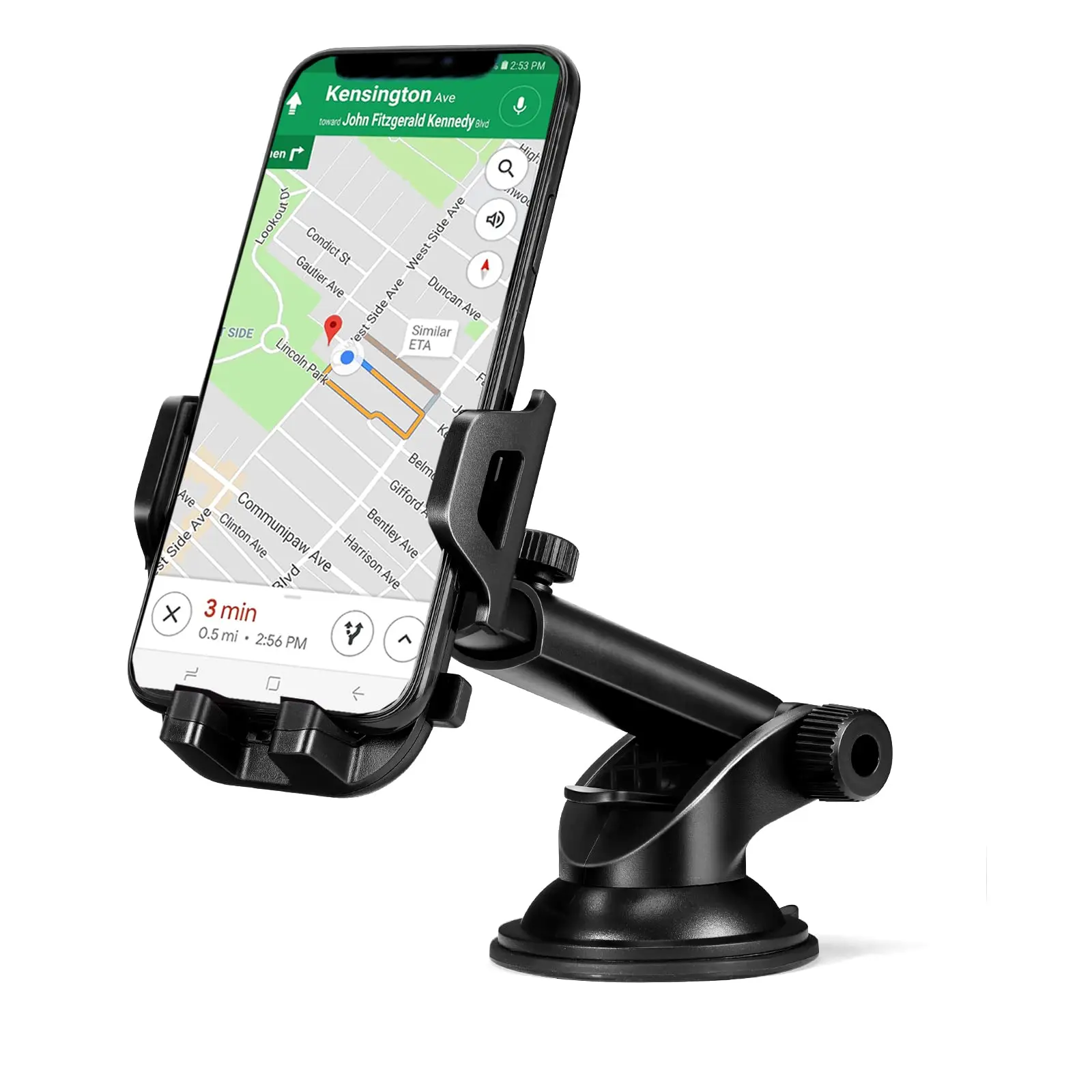 Держатель телефона на приборную панель для автомобиля универсальный держатель