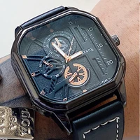 men watches fashion sports big dial leather belt quartz wrist watch women not mechanical watches waterproof clock lover gift