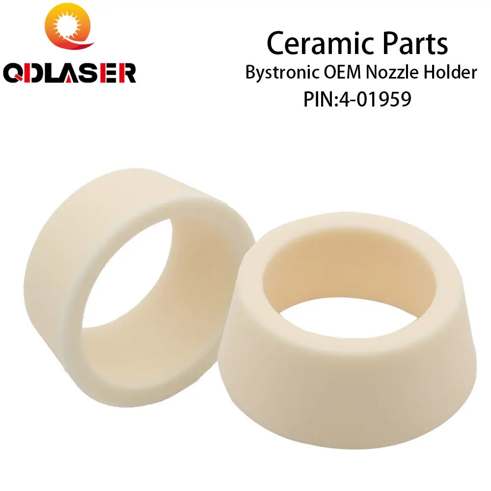 

QDLASER OEM BYTRONIC лазер керамический 4-01959 D26 H10.9 Держатель сопла для волоконной лазерной режущей головки Бесплатная доставка