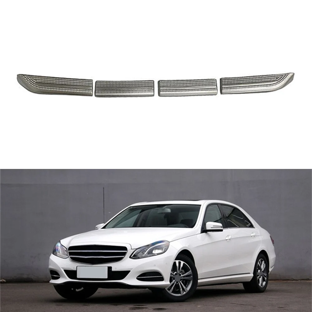

4 Pcs Outlet Vent Button Cover Trim For Mercedes-Benz E Class W212 E200 260 2009-2015 Car Center Console Button Sticker