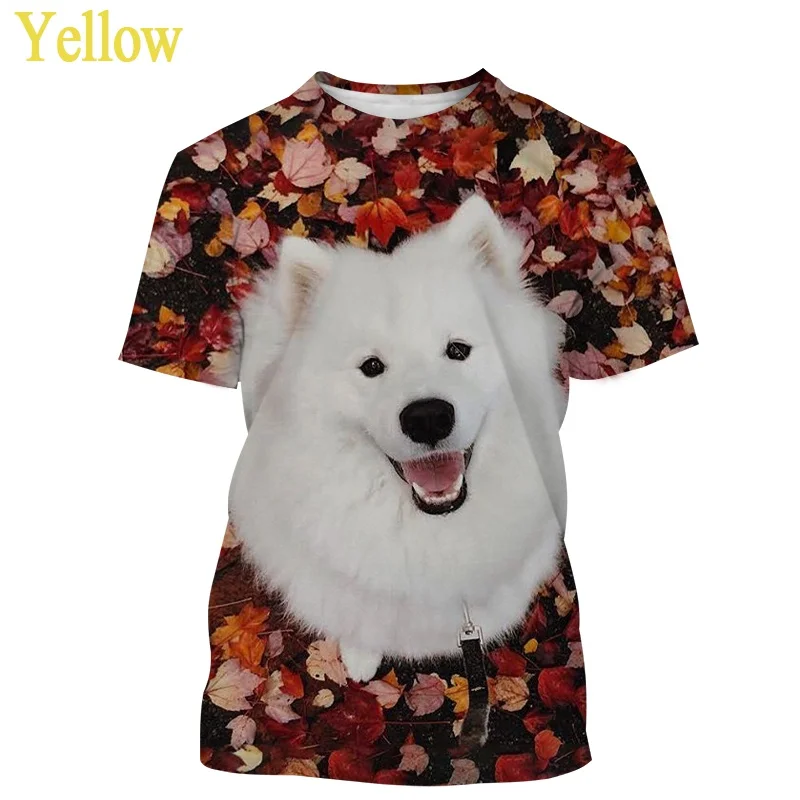 Повседневная Милая футболка с 3D-принтом для мужчин и женщин рисунком животных