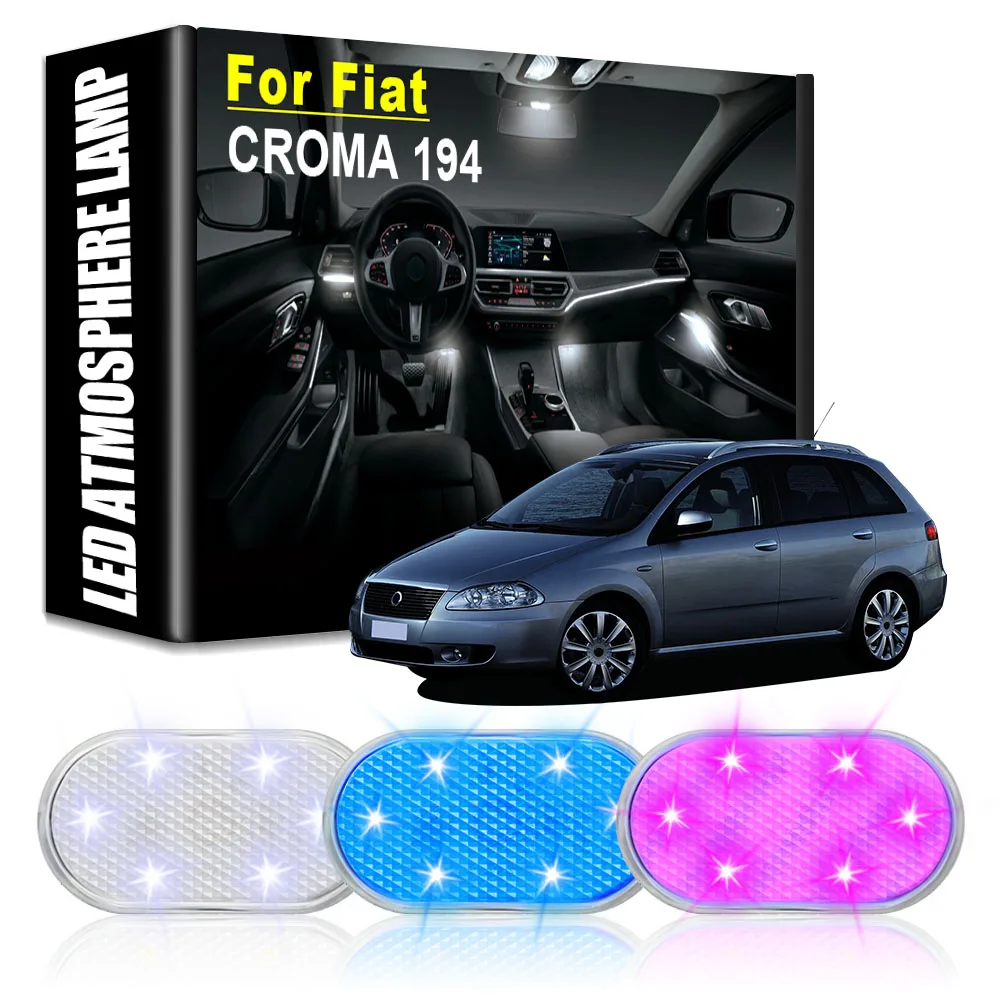 

Car LED Atmosphere Lights Car Rechargeable Touch Lamps Automotive Goods Car Accessories Auto Tools Gadgets for FIAT CROMA 194