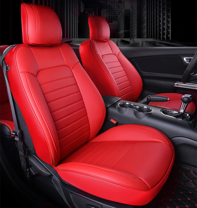 

Чехлы из натуральной кожи для автомобильных сидений Ford Ranger 2011-2015, Chevrolet Camaro
