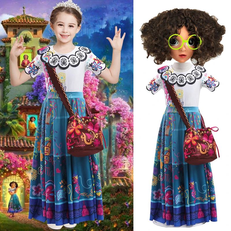 Комплект костюмов для косплея ZOBOTT Mirabel детей включает платье