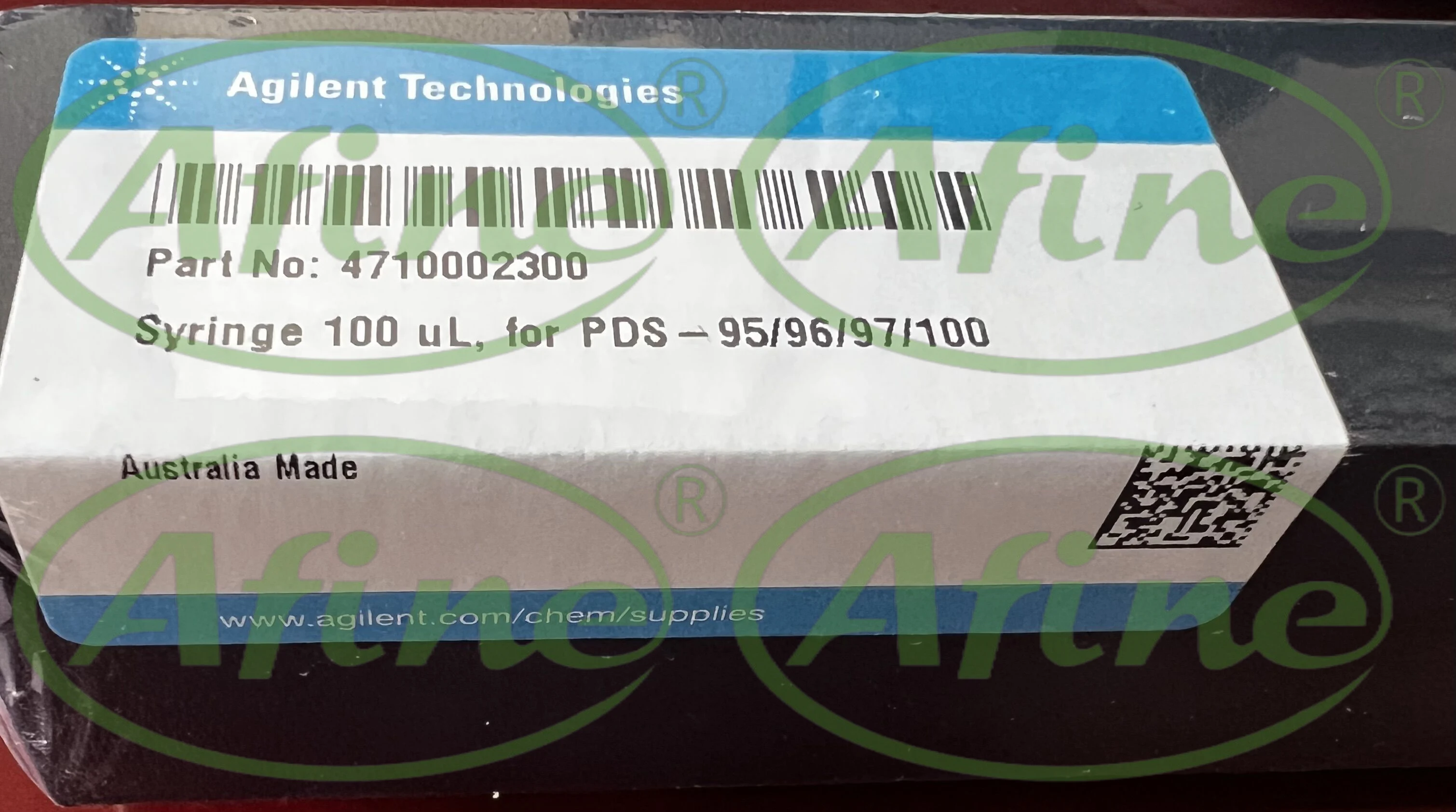 Шприцы AFINE Agilent Autosampler Другие расходные материалы 4710002300 Шприц 100мкл для PSD 95/96/97/100