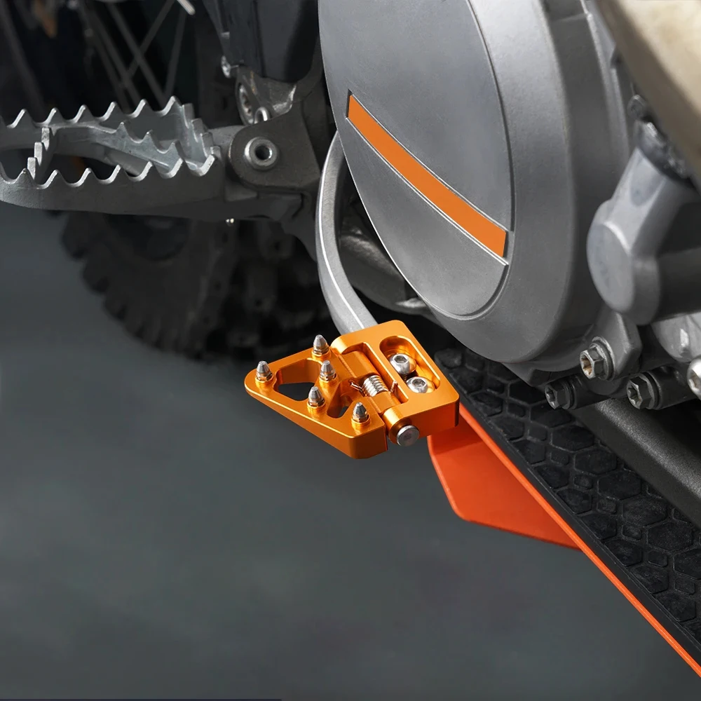 

Dirt Bike Folding Rear Brake Pedal Step Tip Plate 150 250 300 450 500 XC EXC XCW EXC EXCF SX SXF XCF XCWF SIX DAYS TPI 2017-2023