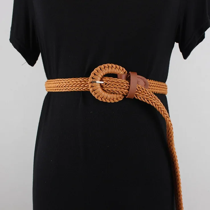 Qin Kun Yi новый стиль богемный вельветовый ремень ручной работы женский тканый юбка