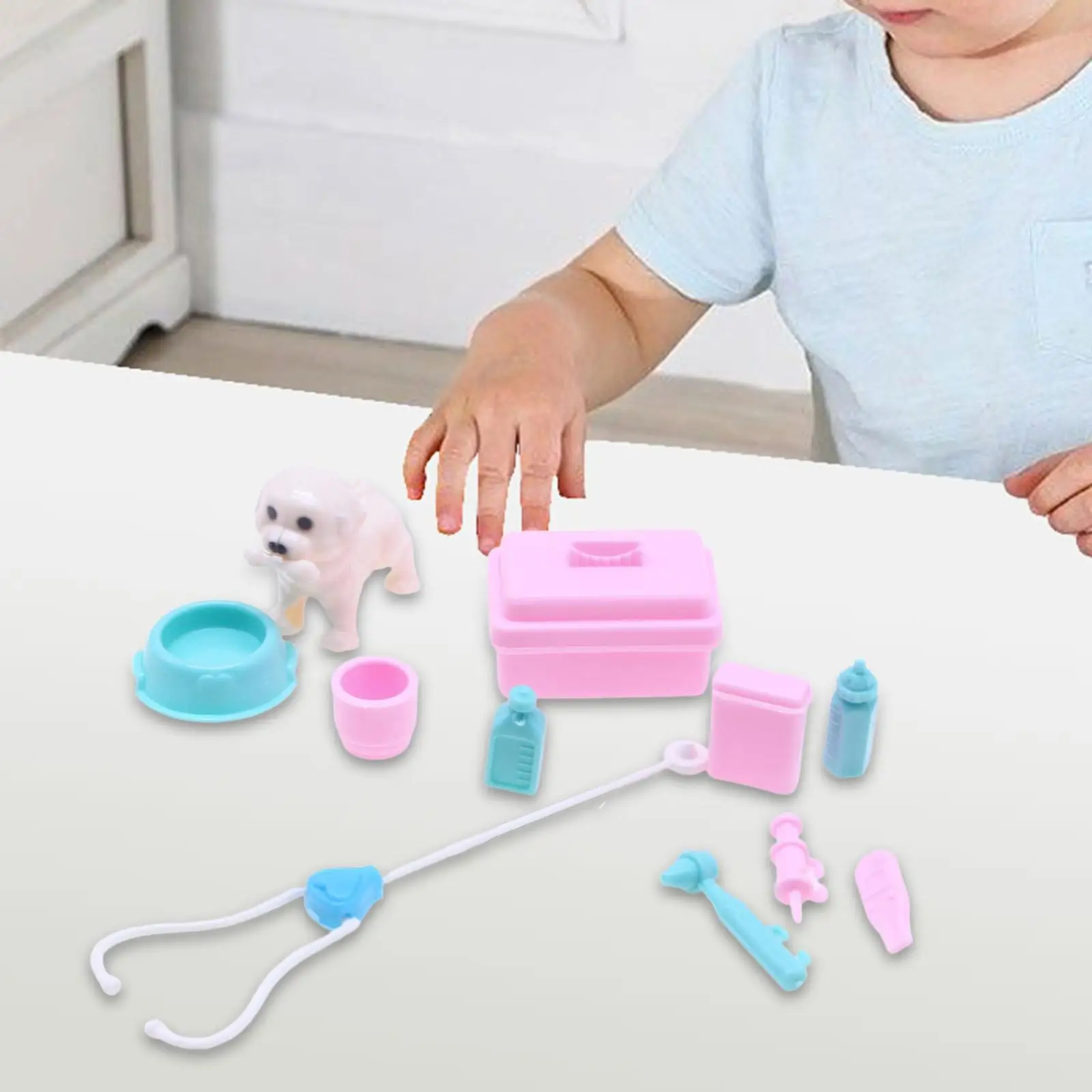 Playset Includes Dog Toy Vet Game Set For Boys Children Kids