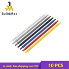 10 шт. кубики MOC 32202 1x16 мягкий поперечный вал 32202 кирпич высокотехнологичный сменный захват строительные блоки детали сделай сам Обучающие игрушки