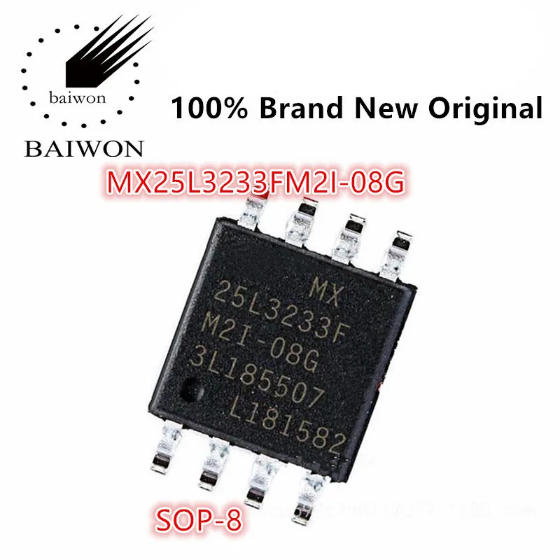 

100% Новый оригинальный MX25L3233FM2I-08G чип памяти SPI NOR32MBit 3,3 V MX25L3233FM2I-08G
