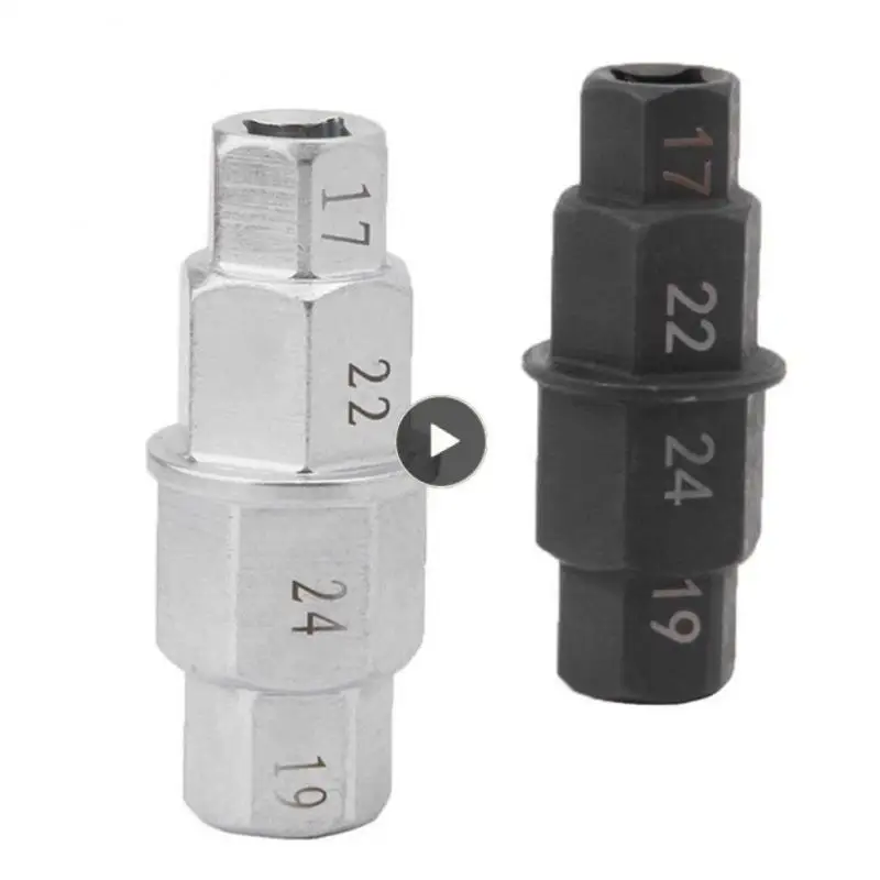 

Chromium Molybdenum Alloy Spindle Socket Adapter Durable Easy Installation Axle Hex Allen Spindle Driver Suitable 70mm