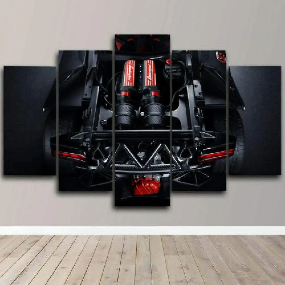 

Anatomical Car 5 Panel Modular Modern HD Print Wall Art Canvas Posters Painting for Living Room Home Decor Pictures Decorations