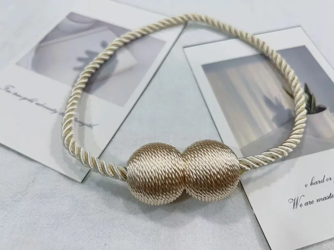 1 шт. Завязки для штор с прочными магнитными декоративными драпировками завязки