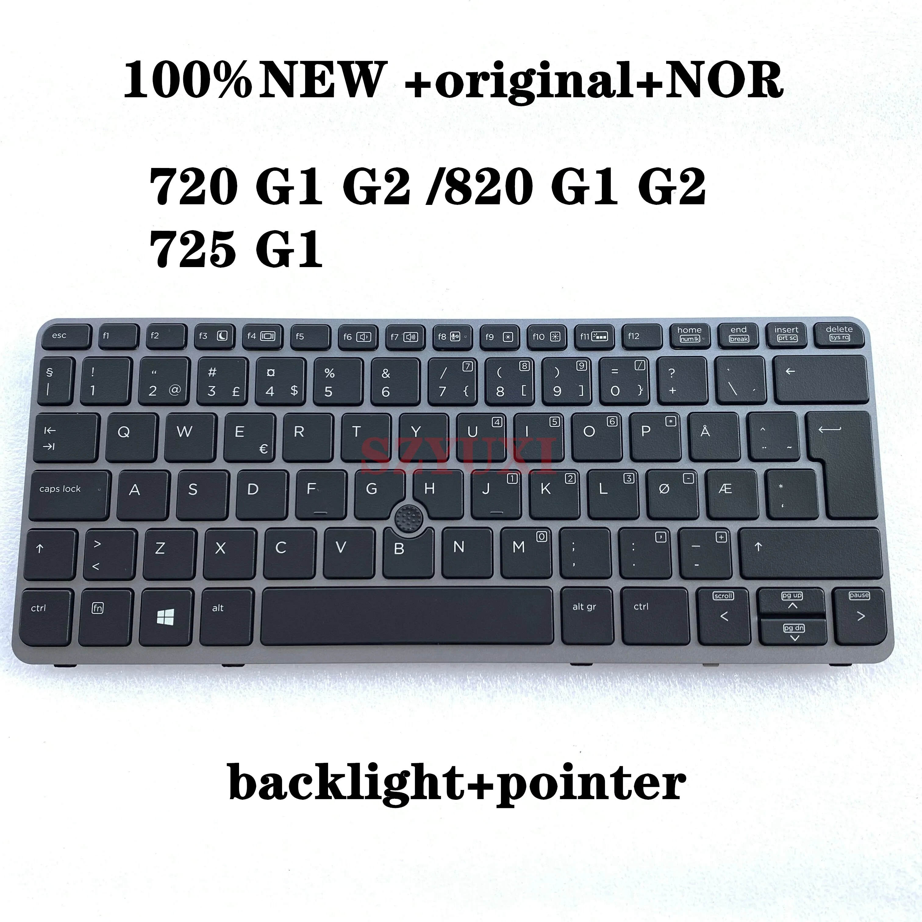 

Клавиатура для ноутбука HP EliteBook 100% G1 820 G2 820 G1 720 G2 720 G2 725 G2 762585