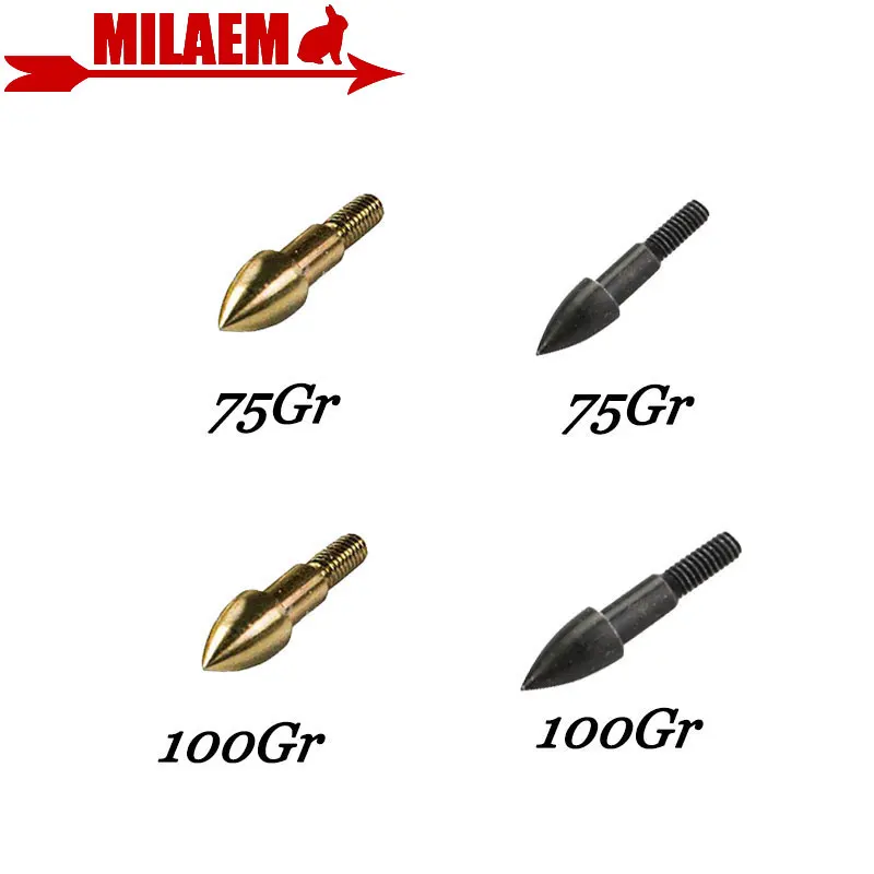 

Наконечники для стрельбы из лука, 12/24 шт., 75 г, 100 г