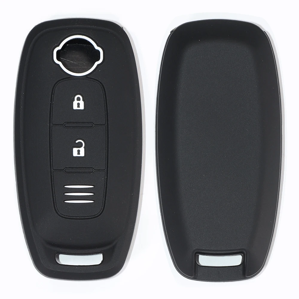 

Чехол для брелока для Nissan X-Trail SAKURA 2023 2024 Serena C28 Rouge Pathfinder Versa Kicks 2/3/4/5 кнопок передатчика