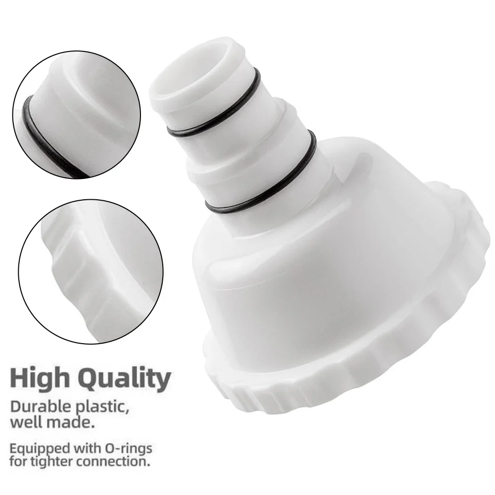 

Dapter RP/RX Skimmer Attachment Vacuum APool Cleaning Tools White For Summer Waves Above Ground Pools