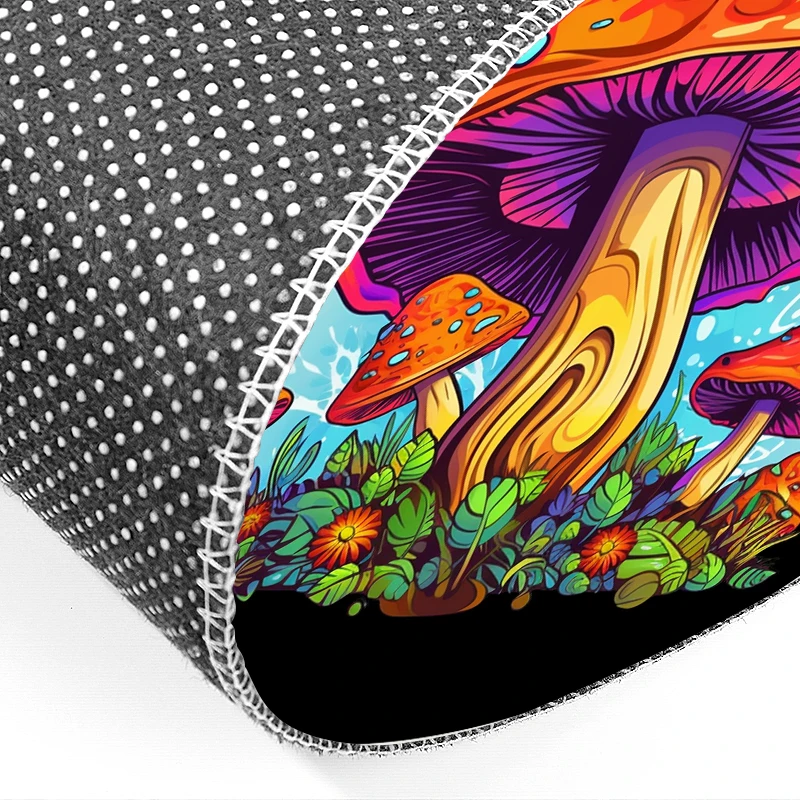 Красочный фетровый коврик с 3D-принтом: противоскользящий устойчивый к