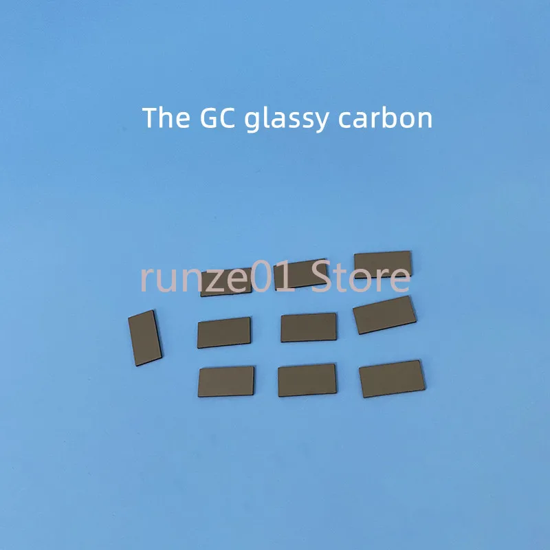 

GC glassy carbon sheet, glassy carbon electrode. 10x10x (1/2/3mm); 20 x20x (1/2/3 mm). Other specifications can be customized.