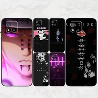 fashion cool naruto art phone case for oppo realme v11 x3 x50 q5i gt neo2 c21y c3 9 9i 8 8i 7i 6 5 pro 5g master black soft