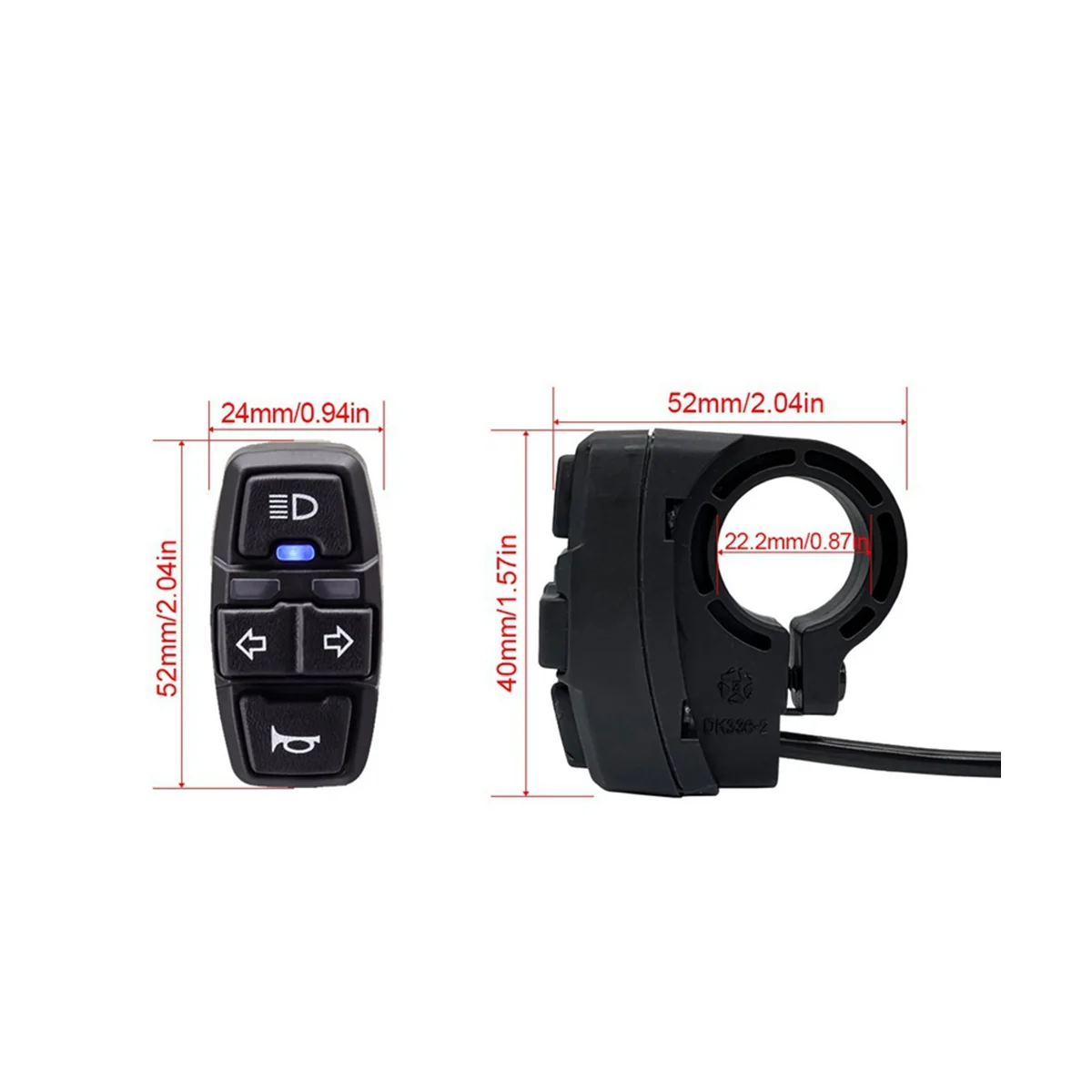 Квантовый контроллер водонепроницаемая линия DK336 светильник Group Передняя