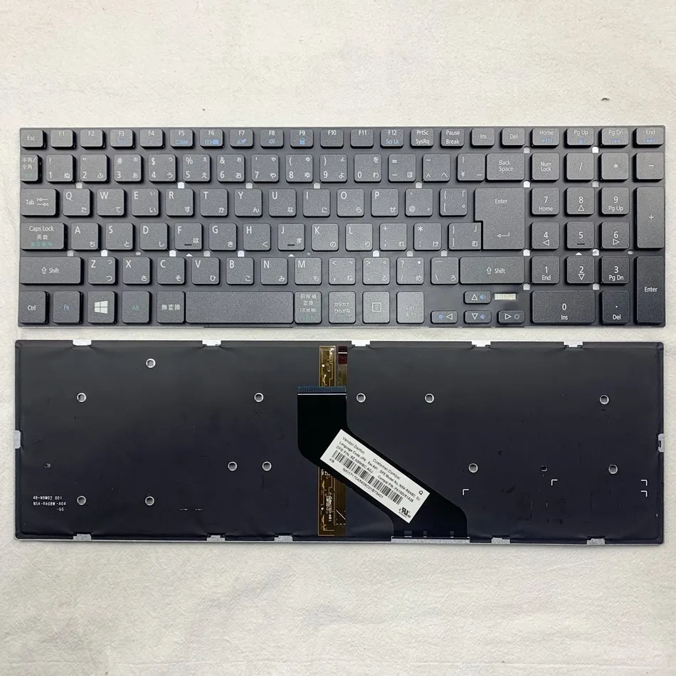

Japanese Backlit Keyboard For Acer Aspire V3-731 V3-771 V3-771G V3-551 V3-571 V3-571G 5755 5755G 5830 5830G 5830T 5830TG Series