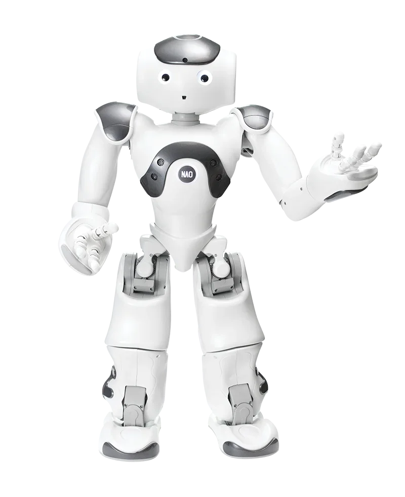 Интеллектуальный робот-человекоид NAO с несколькими функциями дистанционное
