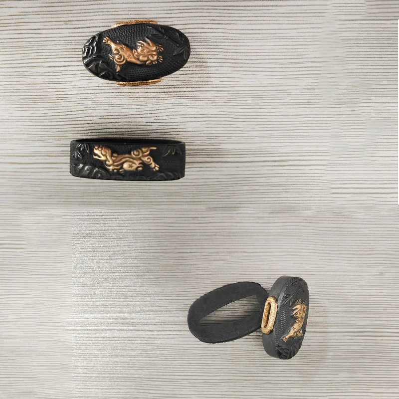 Nihonto фитинг японский самурайский меч tsuba Tsuba набор Fuchi Кашира защита рук Новая