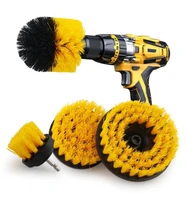 23 545 brush attachment set power scrubber brush car polisher bathroom cleaning kit with extender kitchen cleaning toolsnew