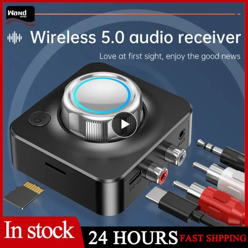 

Wireless Music Audio Transmitter bluetooth-compatible Audio Receiver 4 In 1 3d Subwoofer Mode Receiving Adapter