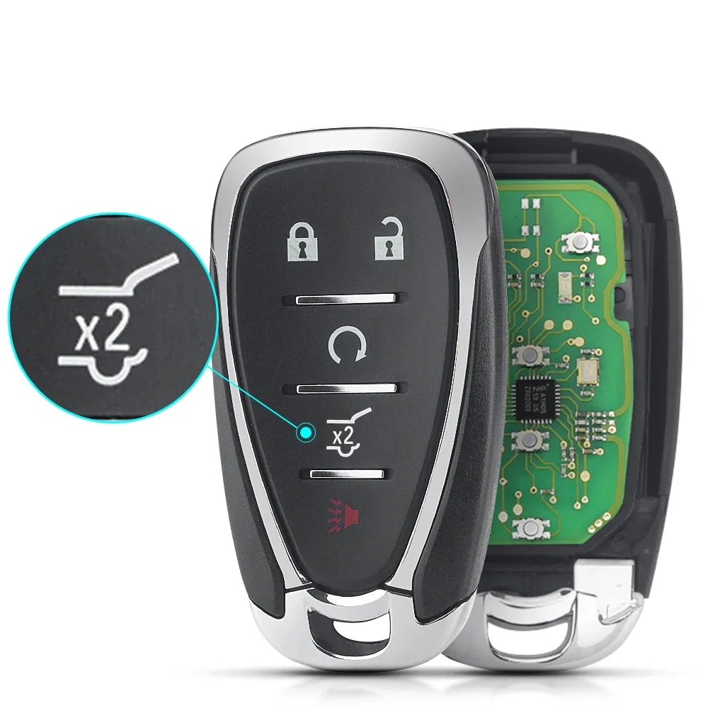 

KEYYOU Автомобильный Дистанционный БЕСКЛЮЧЕВОЙ вход для Chevrolet Cruze Spark Camaro Equinox Malibu 2017 2018 ID46 434 МГц FCC HYQ4EA Автомобильный ключ