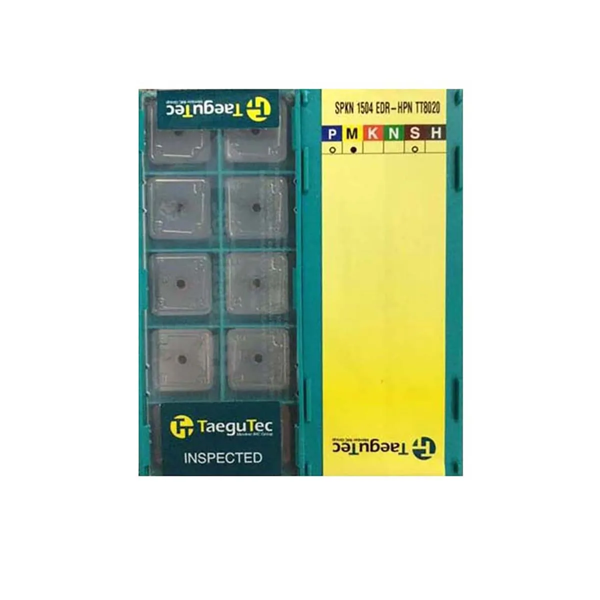 

TaeguTec 100% оригинальные SPKN SPKN1504EDR HPN TT8020 вставки для инструмента с положительными кнопками карбидные фрезы и токарные фрезы